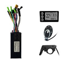 킥보드 electric bicycle brake3가지 모드 12 튜브 브러시리스 30A 컨트롤러 스로틀 브레이크 키트 36V 48, 01 as shown, 한개옵션1