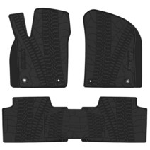 San Auto 자동차 바닥 매트 맞춤형 핏 2022 2023 지프 그랜드 체로키 WK 20162021 체로키/닷지 듀랑고 고무 라이너 세트 전천후 보호 풀 블랙 USA 미국, Jeep Grand Cherokee/WK (Non L), Full Black