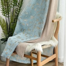 방음커튼 거실 식당 레스토랑 커튼 흡음 커텐 북유럽 스타일 럭셔리 패션 농축 셔닐실