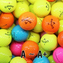 브랜드 로스트볼 모음, 30개, 15캘러웨이 컬러 혼합 AA+