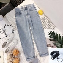 데미지 청바지 150 작은 키커 보이는 코디 여성 와이드 루즈핏 슬림핏 9부 카고 2719617447