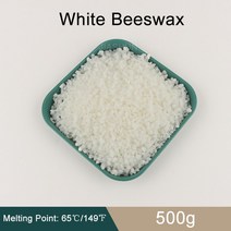 밀랍초 천연 기도 초1000g 무연 양초 왁스 간장 도매 만들기 용품 밀랍 DIY 아로마 테라피 심지 홈 데, 05 500g-White Beeswax