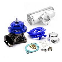 블로우오프밸브 type-rs 조정 가능한 25psi 블로우 오프 밸브 어댑터(63mm 2.5 포함) gd-rs fv rz, 파란