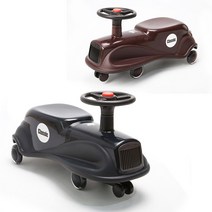 파피루스 클래식 무소음 붕붕카 흔들카 스윙카 실내 유아 붕붕이, 브라운_74 X 30 X 37 cm