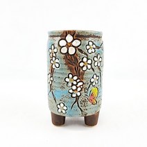 롱분 다육이 화분 12번 3종 세트, 12번 파랑