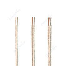 2 핀 스피커 와이어 22awg 20awg 18awg 투명 PVC 주석 도금 베어 구리 코드 자동차 배선 프로젝트용 오디오 케이블, [01] gold and silver, [02] 20AWG 0.5mm2, [02] 5m