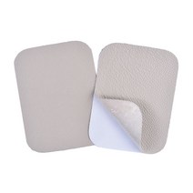 가죽스티커 쇼파 의자 보수 16X12cm 2장1세트, 베이지