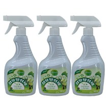 산도깨비 섬유탈취제 750ml 그린허브향 3개