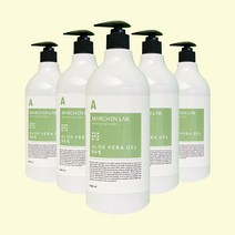 메르헨랩 알로에 베라 겔 96% 1 000ml, 1000ml, 5개