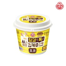 오뚜기 달걀 하나 톡 넣는 쌀컵케이크 초코, 60g, 12개