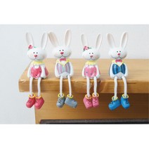 여자아이방 꾸미기 귀여운 토끼 장식인형 카운터 데코용품 카페인테리어 가게