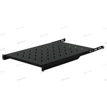 RAISING ELECTRONICS 고정 랙 서버 선반 1U 48.3cm(19인치) 선반 4개의 포스트 랙 마운트 조절 가능 네트워크용 깊이 (76.2-88.9cm(30-35인치), Black 30'-35' Depth_30'-35