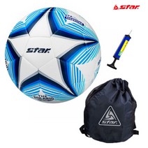 스타 축구공 더폴라리스 2000 화이트 4호 + 볼가방C형 + 볼펌프, 사이즈:화이트 4호(SB234)+볼가방C형+볼펌프