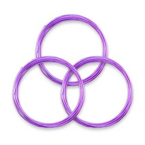 attizone 공예철사 칼라 아트와이어 철사 메탈 - 11칼라 44종, 2mm, 6. 보라