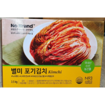 노브랜드 별미 포기김치3.5KG, 3.5kg, 1개