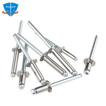 50pcs m3 m3.2 m4 m5 304 스테인레스 스틸 블라인드 리벳 팝 라운드 헤드 풀 장식 네일 소켓 방수 셀프 플, 13 M5 x 16mm_01 50Pcs