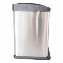 사각 스텐페달 휴지통(8L), 단품