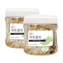 권뱅푸드 국산 작두콩차 티백 50개입 작두콩 대용량, 1.2g x 50티백, 2통