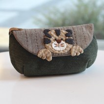 [바이핸즈] diy키트 만들기 취미 퀼트 패키지 소품 - 호야 선글라스 케이스, 1개