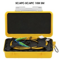 배송 SC/APC-SC/APC OTDR 데드 존 제거기 파이버 링 500M 광섬유 발사 케이블 박스 1KM 2KM SM 1310/, 1000M