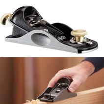 전문가용 목공대패 21각도 디월트 블록대패 목공수공구 수평대패 핸드대패, 스탠리블록대패 160mm, 1개