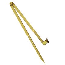 Roorkee Instruments 인도 앤티크 해상 황동 내비게이션 컴퍼스 디바이더 연필 홀더 목수 기하학 제도 나침반 학생용 드로잉 도구