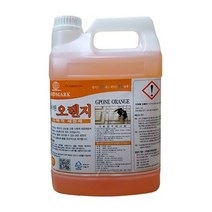 지피원 세정제 제거제 다목적 오렌지 3.75L 청소세제 기름때 청소용품 기름오일제거제, 럭키몰 본상품선택, 럭키몰 1