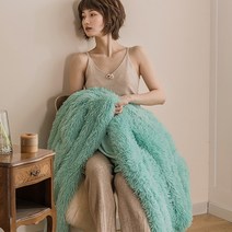 럭셔리 컬러 낮잠이불 극세사 어른 낮잠 담요 겨울 무릎 담요 후리스담요