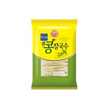 오뚜기 생콩칼국수 600g 간편식 밀키트 간편요리 면요리 1세트, 17세트
