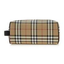 버버리 [라벨루쏘] [버버리] 8057939 MS WASHBAG DFC A7026 빈티지 체크 트래블 파우치