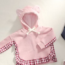 아기옷만들기 도안 패턴 유아 후드워머