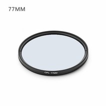 카메라 dslr 부품 원형 편광판 필터 CPL 37/49/52/55/58/62/67/72/77/82mm 캐논 니콘 DSLR 렌즈 액세서리용 1 개, [10] 77mm
