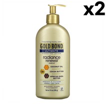 골드본드 얼티메이트 래디언스 리뉴얼 하이드레이팅 로션 396g 2팩 Radiance, 1개