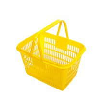 지오리빙 다용도 쇼핑바구니, 쇼핑바구니(중)-녹색, 1개