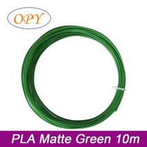 3D 프린터 펜 필라멘트 Pla 리필 10 미터 플라스틱 실크 대리석 빛나는 나무 금은 구리 매트, PLA Matte Green 10m_CHINA, 상세 설명 참조18, 상세 설명 참조18