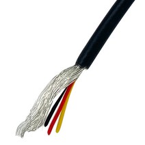 차폐 체 와이어 멀티 코어 4 26AWG 전자 오디오 신호 연결 케이블, 01 5 meters_01 26 AWG 4core