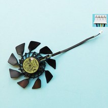 EVERFLOW T129215SU 12V 0.5A VGA 카드 냉각 팬 쿨러 ASUS 그래픽 GTX780 R9 280 290, [01] fan as photo 1