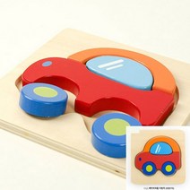 베이비퍼즐 자동차 키즈카페 어린이집 상상력 원목