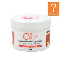 세븐뷰티 풋 발 마사지크림 그레이프후르츠 450g 발크림, 1개