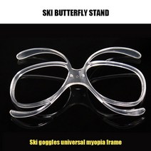 스키고글 방풍고글 변색 스키 근시 안경 프레임 고글 스키 안경 스노우 보드 고글 5, 한개옵션0