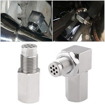 산소 O2 센서 M18x1.5 확장기 스페이서 어댑터 디캣 수소 고정 촉매 변환기 셀 제거기 체크 엔진, [02] 2