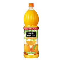 미닛메이드 오리지널 오렌지 1.5L 낱개 / 2페트, 2개