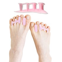디스크랩 더바른 실리콘 발가락교정기 실내용 발가락링, 1개