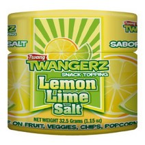 Twang Twangerz Flavored Salt Snack Topping - Lime Lemon Lime Mango Chili Dill Pickle (Assorted 4, 1