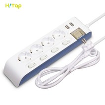 하이탭 국산 안전 USB 개별 스위치 멀티탭 16A 2800W, 4구1.5미터 HIPUMP-42N, 1개