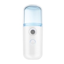 안티프래질 나노 미스트 스프레이 어 미니 30ml 미스터 USB Rechargable 핸드 페이셜 페이스 바디 스티머 모이스춰 라이징 스킨 케어 휴대용 가습기, 02 White