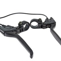 2 조각 전기 자전거 브레이크 부품 알루미늄 합금 교체 액세서리 튼튼한 스쿠터 피팅 유지 보수, 하얀