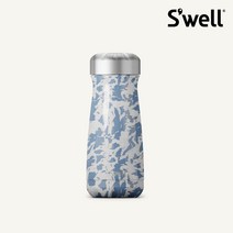 스웰 보온 보냉 스텐 텀블러 470ml 트래블러, 블루 크러쉬