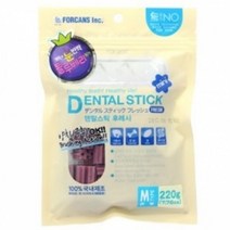 리디아넬 덴탈스틱 후레시 블루베리 (큰별/220g) 반려 덴탈껌 (7929017), 본상품선택