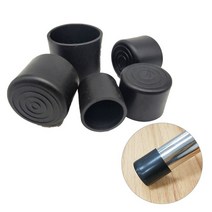 가구 부품 10pc 라운드 의자 다리 모자 실리콘 고무 피트 패드 미끄럼 방지 커버 바닥 보호 패드 미끄럼 방지 테이블 커버 바닥, 없음